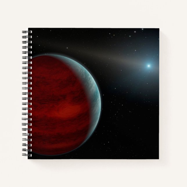Cuaderno Un Planeta Gigante De Gas Alrededor De Una Estrell (Anverso)