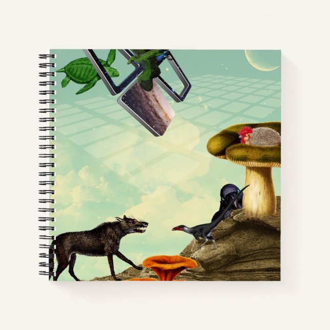 Cuaderno Un planeta verde y respiratorio (Anverso)