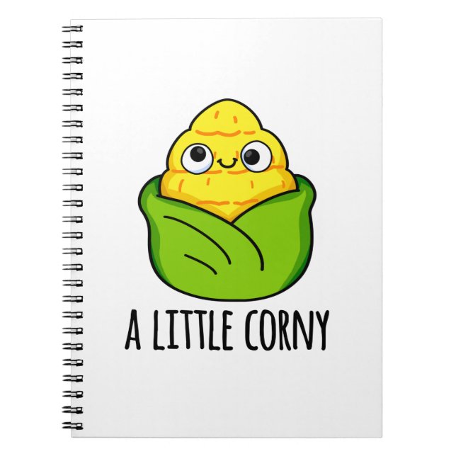 Cuaderno Un Poco Corny Chiste de Bebé Elote  (Frente)