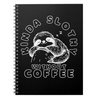 Cuaderno Un poco eslovaco sin café, divertido eslogan