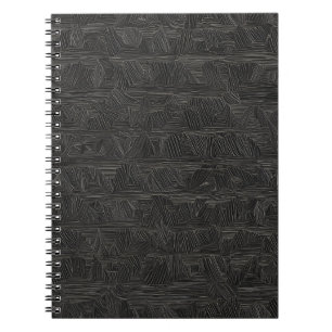 Cuaderno Un portátil elegante con patrones geométricos mode
