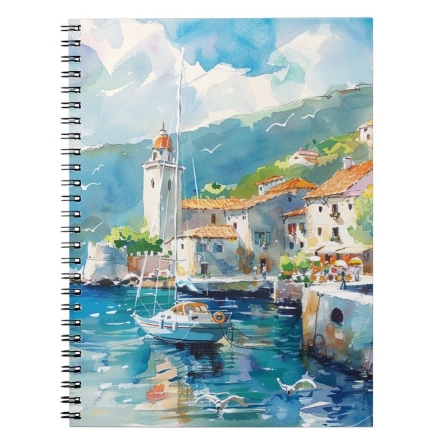 Cuaderno Un puerto marítimo (Frente)