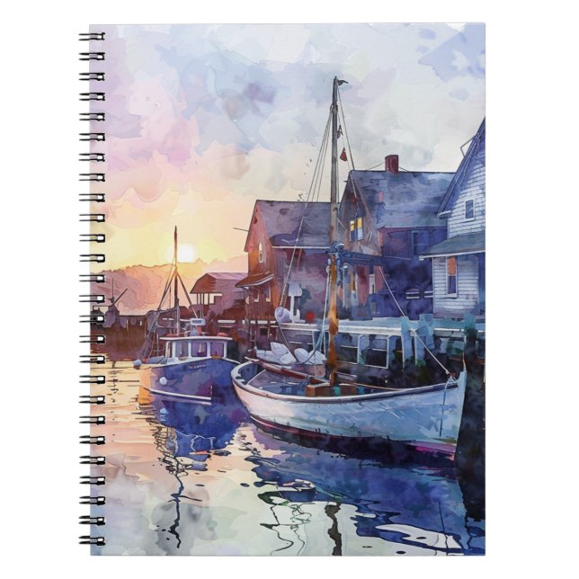 Cuaderno Un puerto tranquilo (Frente)