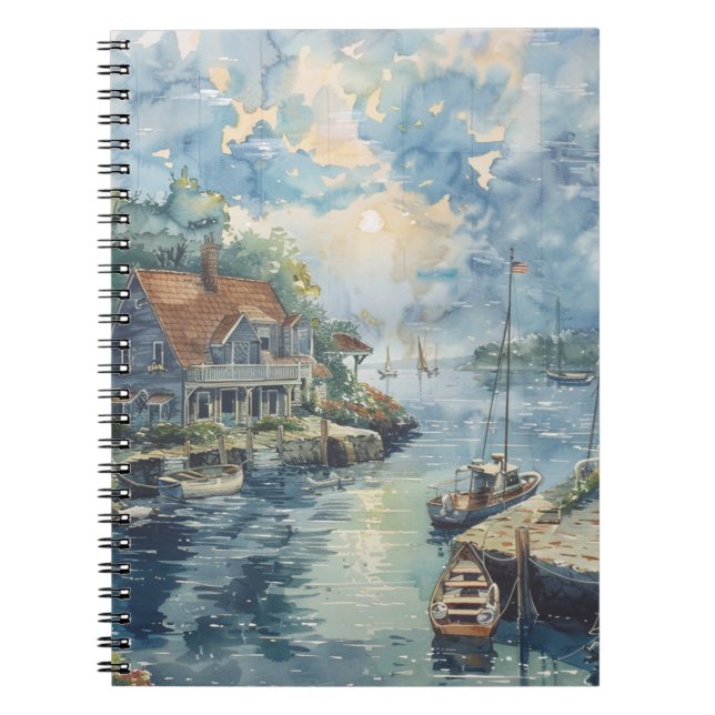 Cuaderno Un puerto tranquilo (Frente)
