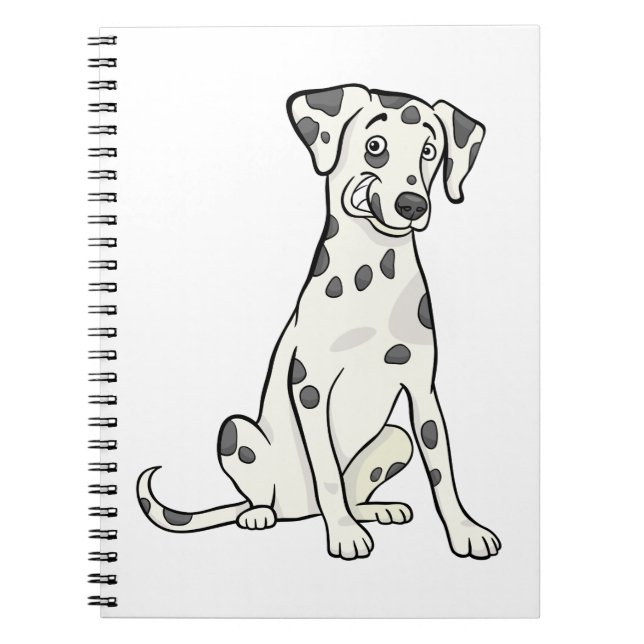 Cuaderno Un regalo de Dalmacia lindo Personalizado de mamá  (Frente)