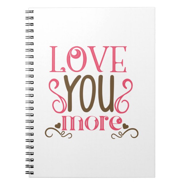 Cuaderno Un regalo de pareja te quiere más (Frente)