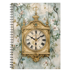 Cuaderno Un reloj de flauta (reloj de flauta), o un autómat