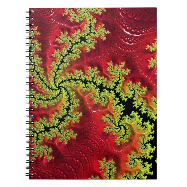 Cuaderno Un río recorre su bloc de notas en espiral (Frente)
