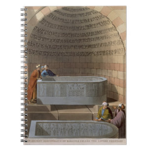 Cuaderno Un sarcófago antiguo de Basaltes, llamado el Lov