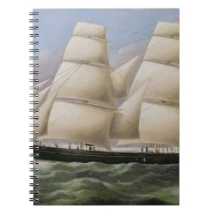 Cuaderno Un Schooner de dos palos de Dover (aceite en lona)
