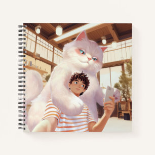 Cuaderno Un selfie con el gigante esponjoso