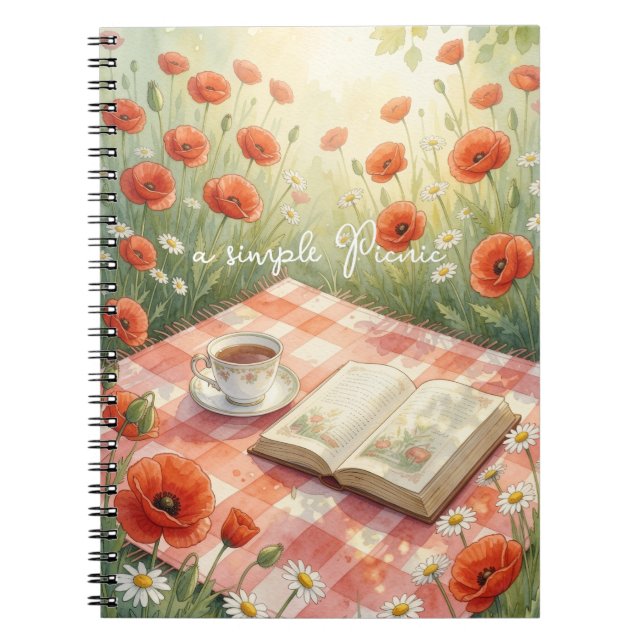 Cuaderno Un sencillo picnic (Frente)