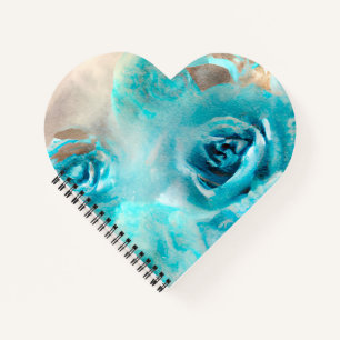 Cuaderno Un Shabby azul Chic Ephemera Design Series 7