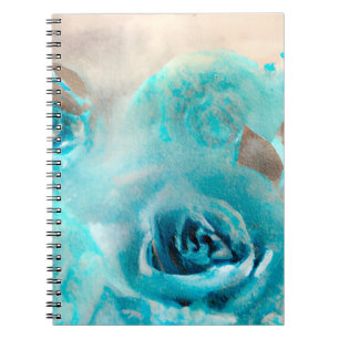 Cuaderno Un Shabby azul Chic Ephemera Design Series 7