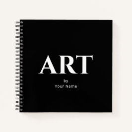 Cuaderno Un Sketchbook personalizado clásico moderno Su nom