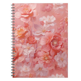 Cuaderno Un suave tono rosado-naranja llamado Peach Fuzz