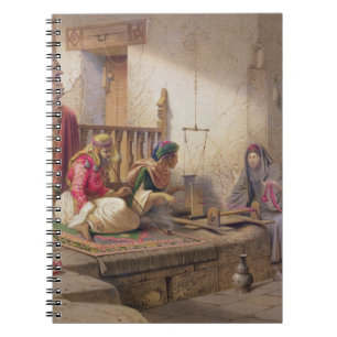 Cuaderno Un tejedor en Esna, uno de 24 ilustraciones