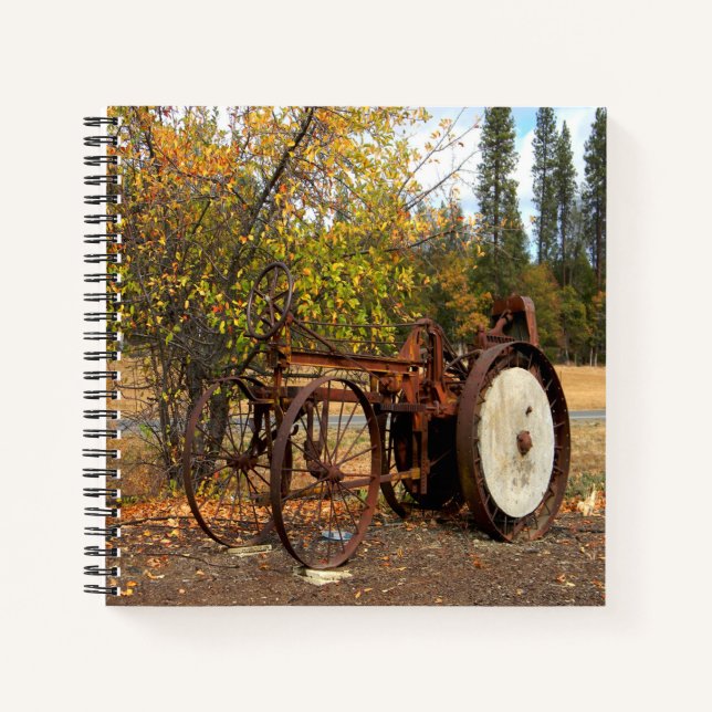 Cuaderno Un tractor histórico...... (Anverso)