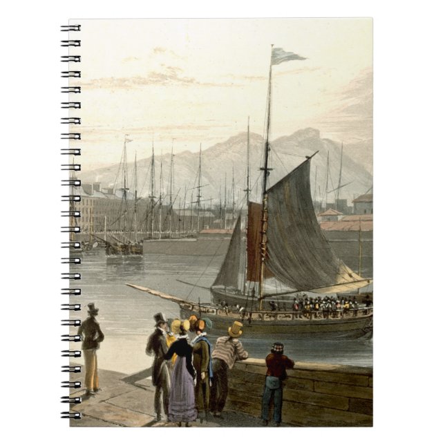 Cuaderno Un transbordador que llega Leith, 'de un viaje (Frente)