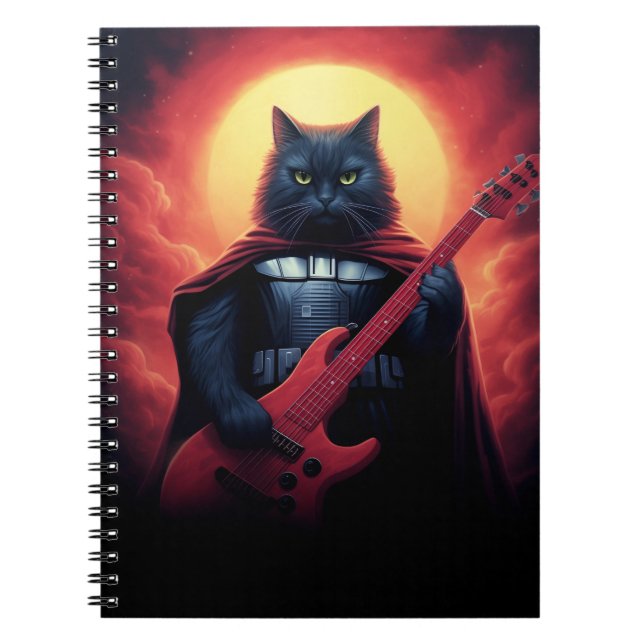 Cuaderno Un truco que sacude a los cosmos | Señor del Gato  (Frente)