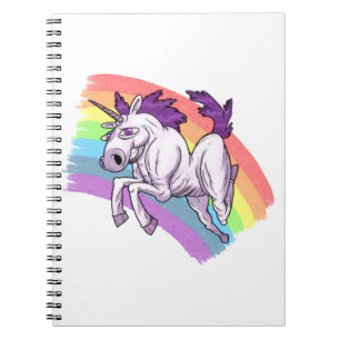 Cuaderno Un unicornio majestuoso