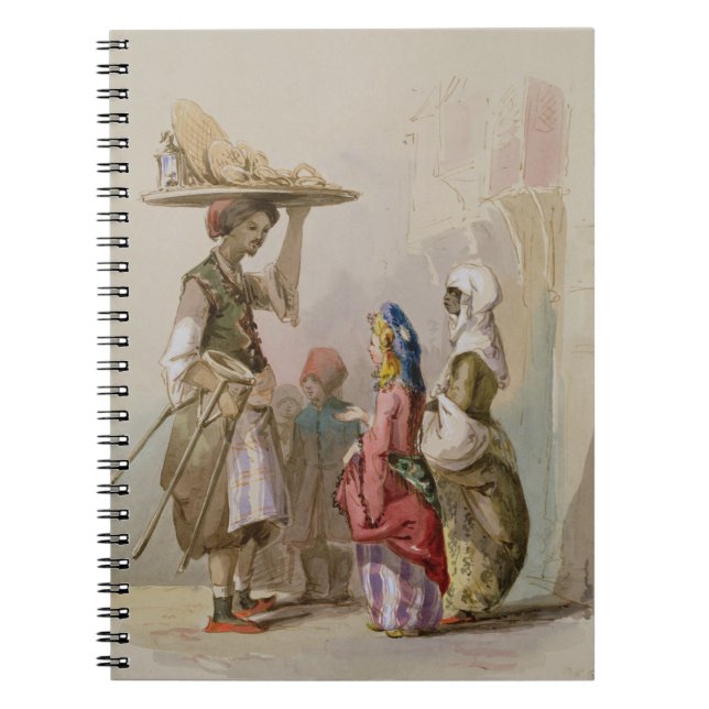 Cuaderno Un vendedor del pote, c.1855 (Frente)
