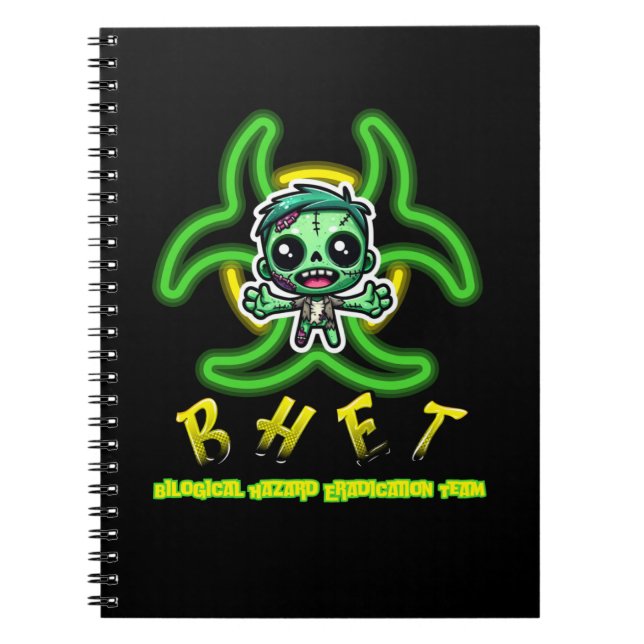 Cuaderno Un zombi divertido (Frente)