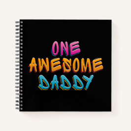 Cuaderno Una asombrosa tipografía de graffiti de papá | Por