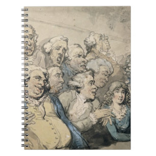Cuaderno Una audiencia en el teatro del carril de Drury