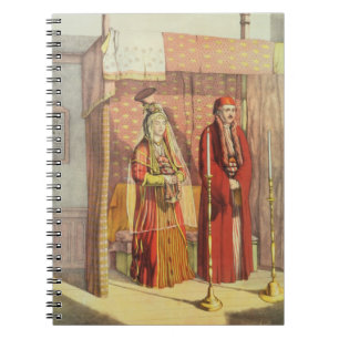 Cuaderno Una boda judía, grabada por los párrocos de