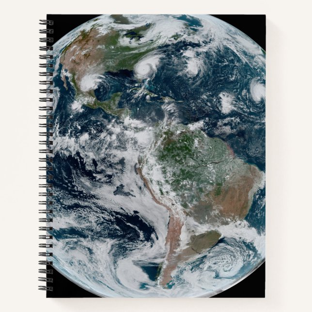 Cuaderno Una Cadena Perdida De Ciclones Tropicales (Anverso)