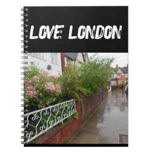 Cuaderno Una calle Londres y una Inglaterra de lluvia