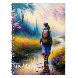 Cuaderno Una caminata en la obra de arte de Woods