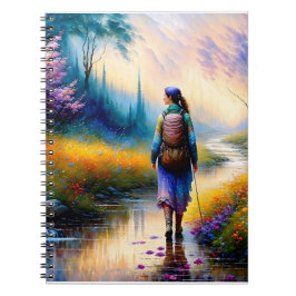 Cuaderno Una caminata en la obra de arte de Woods