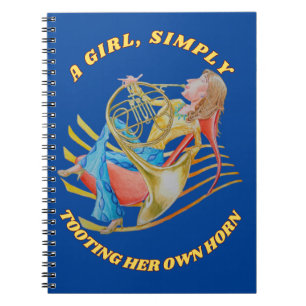 CUADERNO UNA CHICA SIMPLEMENTE TOMANDO SU CUERPO