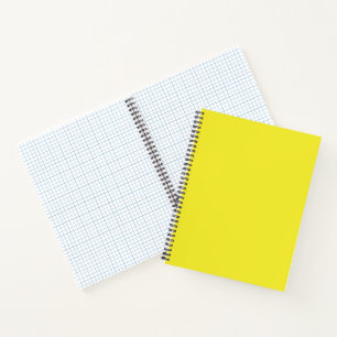 Cuaderno Una combinación de degradado de amarillo a naranja