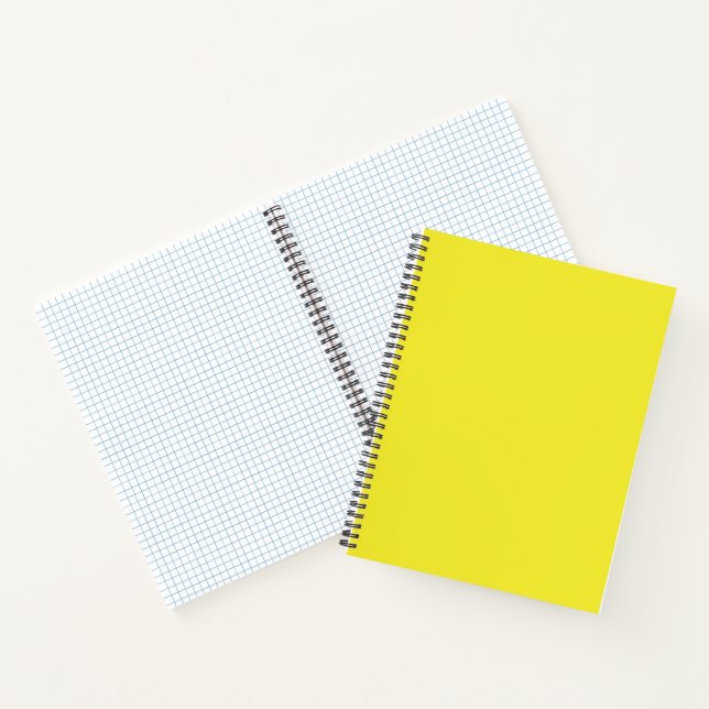 Cuaderno Una combinación de degradado de amarillo a naranja (Interior)