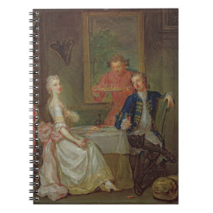 Cuaderno Una conversación de la cena (un hombre y una muje