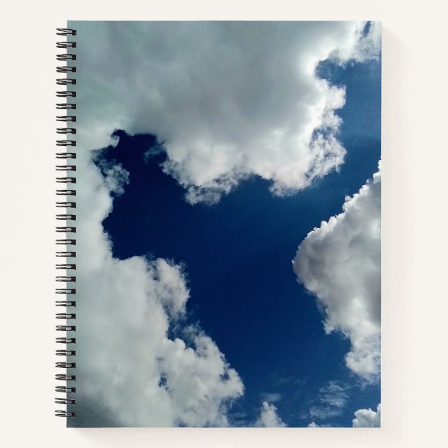 Cuaderno Una curva en las nubes (Anverso)