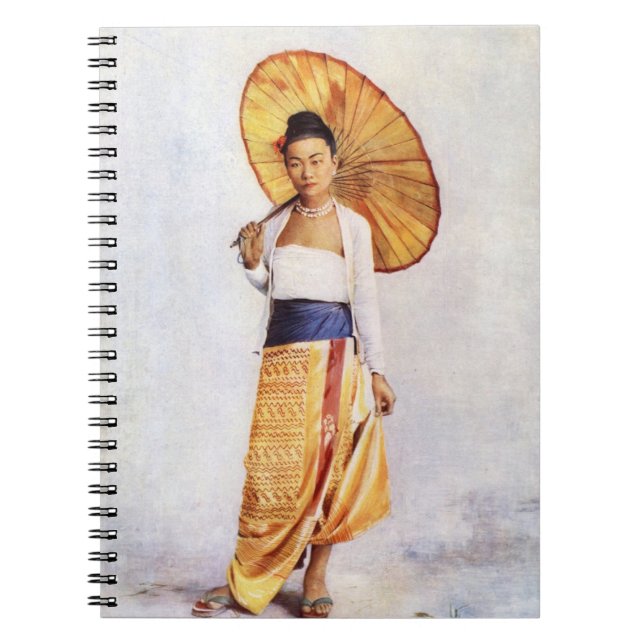 Cuaderno Una dama birmana (Frente)
