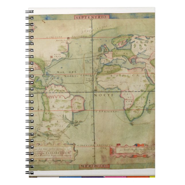 Cuaderno Una descripción verdadera de la expedición naval (Frente)
