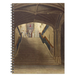 Cuaderno Una escalera, castillo de Windsor, de la