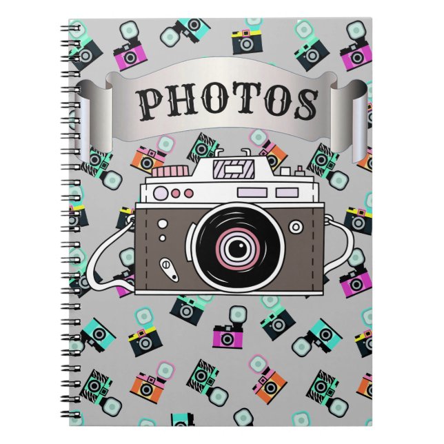 Cuaderno Una foto de la cámara (Frente)