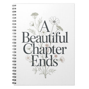 Cuaderno Una hermosa etapa termina Cita de jubilación de ma