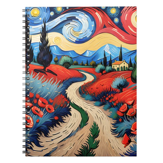 Cuaderno Una hermosa pradera (Frente)