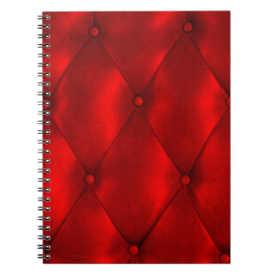 Cuaderno Una huella de labio dejada por lápiz labial sobre
