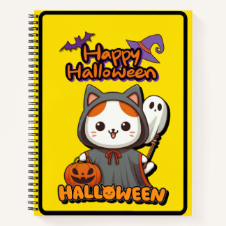 Cuaderno Una linda nota para Halloween.