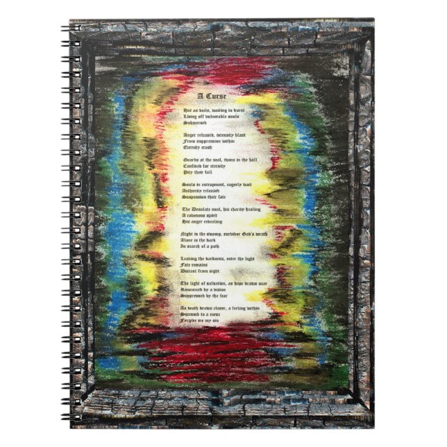 Cuaderno Una maldición (Frente)