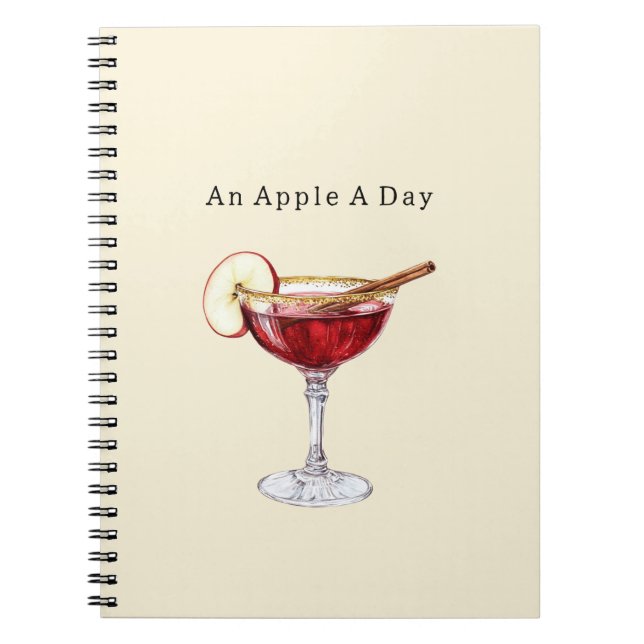 Cuaderno Una manzana al día   (Frente)