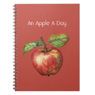 Cuaderno Una manzana al día Fruta